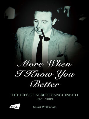 cover image of More When I Know You Better
